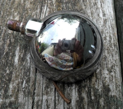 Vintage chrome side - side, light