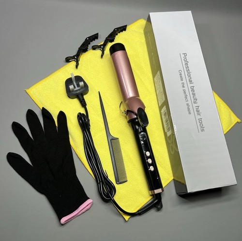 Hair curling iron wand tongs - hair,