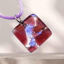 Murano Glass Pendant, Handmade