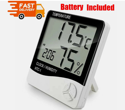 Digital lcd thermometer indoor - digital,