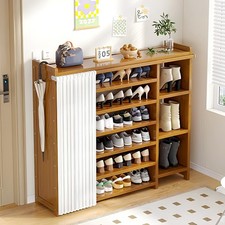 7-Tier Bamboo Shoe Rack with