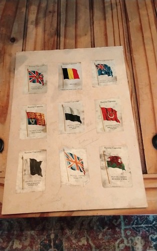 Tobacciana kensitas silk flag - silk,