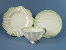 Belleek Neptune Shell Tea Cup