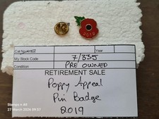 Poppy¹ Remembrance Enamel Pin