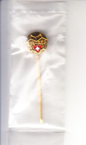 Swiss enamel lapel badge - fa,,