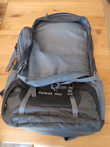 60l hiking camping backpack - camping,