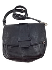 Gianni Conti Black Leather Bag