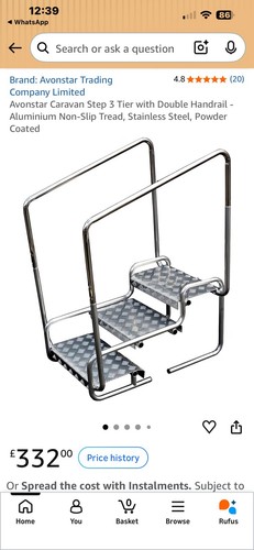 Avonstar caravan step tier - avonstar,