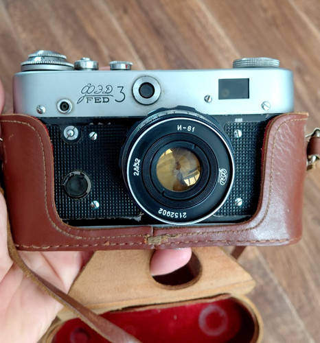 Fed vintage ussr camera with - 3,