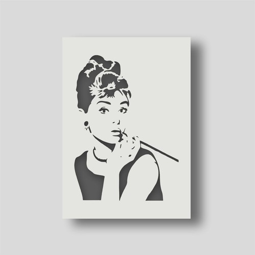 Reusable audrey hepburn - audrey,