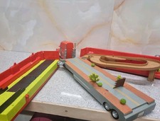 Disney Pixar Cars Transforming Mack Playset Pitcrew Performance Tracks 