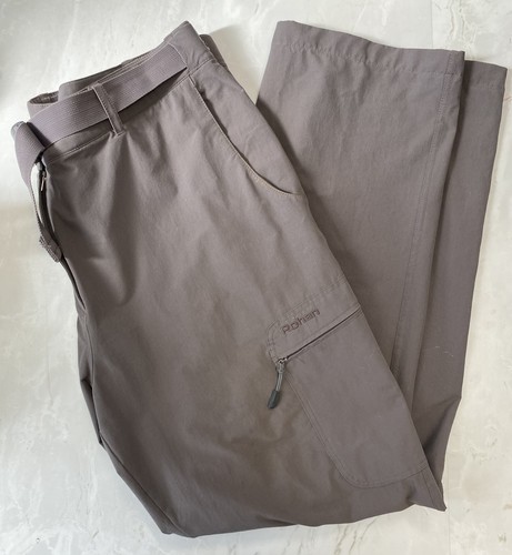 Rohan brown cargo trousers - brown,
