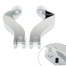 Passenger Rear Foot Peg Mount Bracket For Harley Davidson Touring 1993-23 Chrome