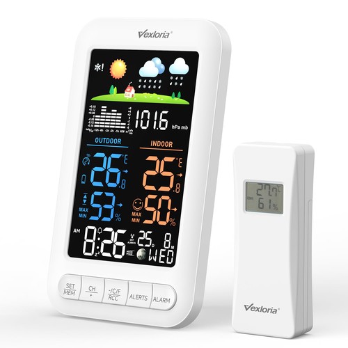 Wireless weather station - station, with