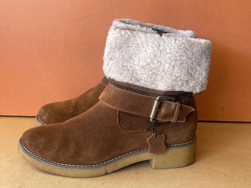 Women dark tan suede - dark,