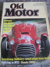 OLD MOTOR AUG 1981 FERRARI