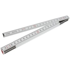 1m Metric White Wooden/Wood