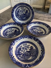 Set of 6 Burleigh Blue Willow