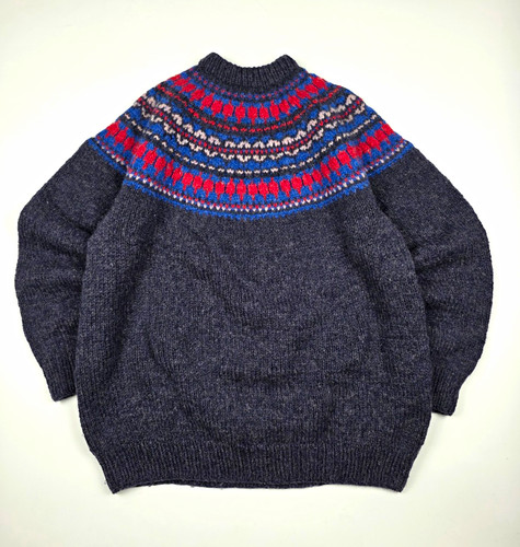 Vintage knitted jumper mens - vintage, l