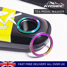 2PCS Bike Titanium Alloy Pedal