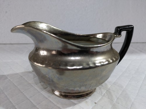 Crown devon silver lustre - lustre, milk