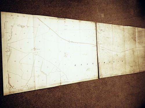 Kent old map - kent, plan