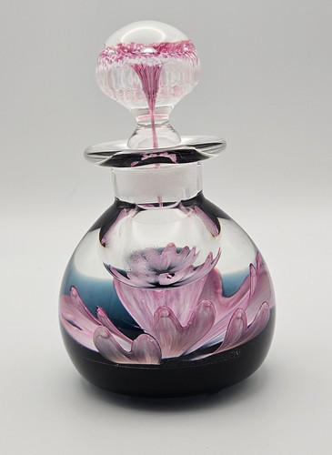 Caithness lilac time glass - "lilac,