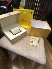 Breitling Leather Watch Box Replacement with Whole Set of Accessories