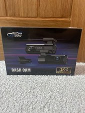 GKU D900 Dash Cam 4K UHD Duel