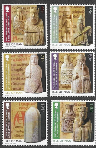 Isle man stamps - man, mint