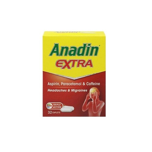Anandin extra caplets - 32, (max
