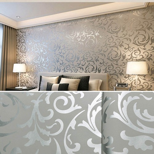 Glitter grey wallpaper - 3d,