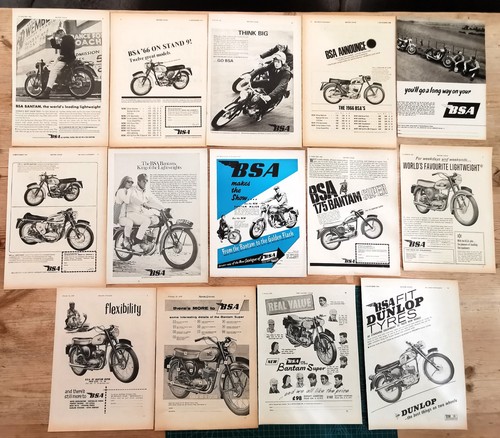 Bsa bantam motorcycles - bsa,