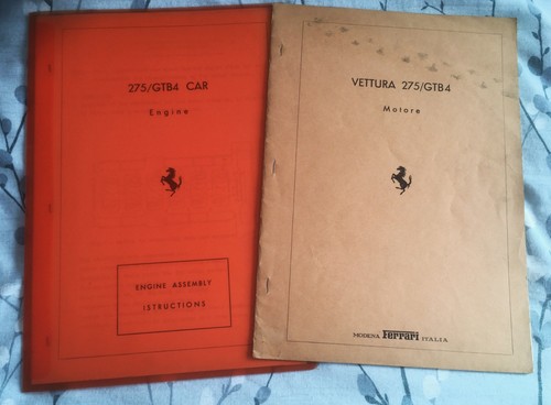 Ferrari 275 gtb4 engine - -,