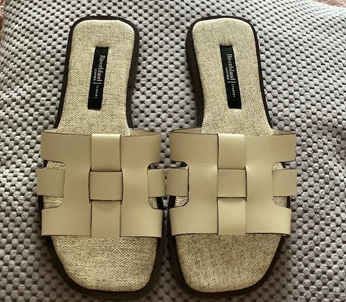 River island leather cream - island,