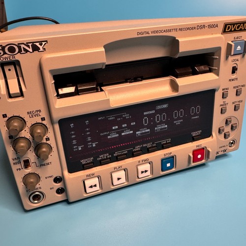 Sony dsr 1500a digital - dsr-1500a,
