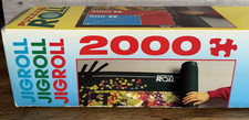 JIGROLL 2000 JIGSAW PUZZLE MAT STORAGE 500 TO 2000 PCS IN VGC Inc 3 X Straps