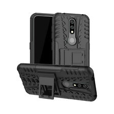 NOKIA 4.2 Tough Armour Slim Shockproof Case Cover Stand + LCD Screen Guard