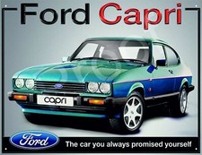 FORD CAPRI #S813 SIGN 8 X 6"