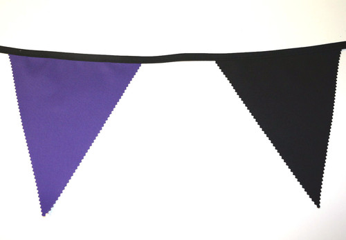 Black and purple fabric - and,
