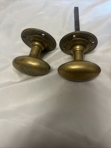 Victorian brass door knobs - victorian,