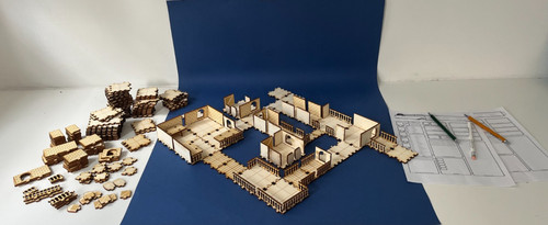 Modular dnd dungeon tile - modular, set