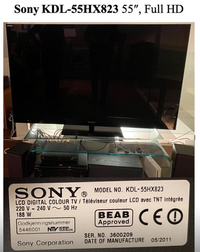 Sony kdl 55hx823 full hd - sony, kdl-55hx823
