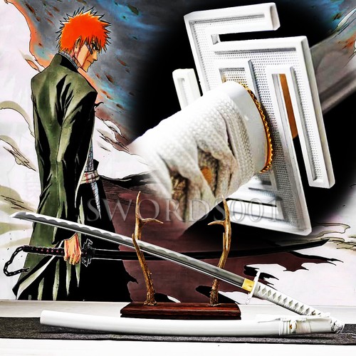 White japanese samurai bleach - white,