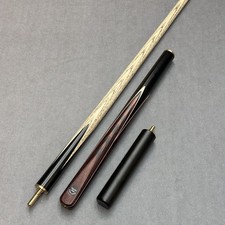 Taylor Made Pool Cue 3/4 Jointed Hand Finished in UK -  Dark Red