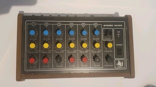Vintage jsl stx channel - stx-6, 6-channel