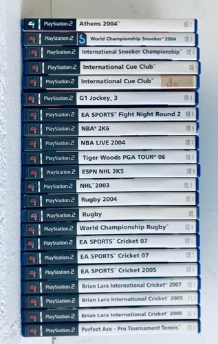 Ps2 games bundle sports - bundle, 22
