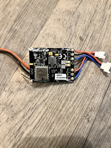 Spektrum receiver from e - receiver, (from