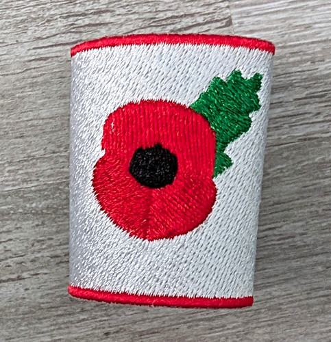 Scout guide woven poppy - woven,