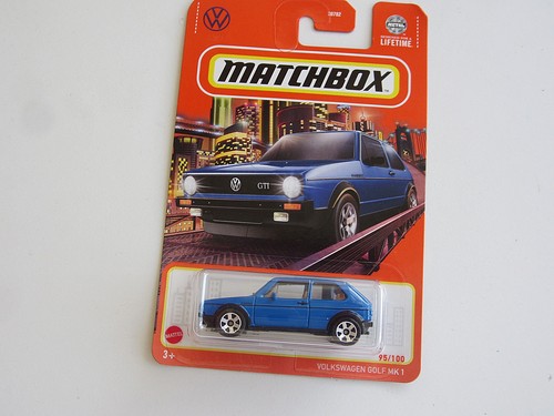 Matchbox volkswagen golf mk1 - matchbox,